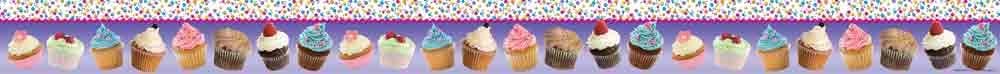 Cupcakes Layered Border