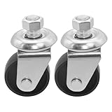 VYF Floor Jack Caster Wheels for 4 Ton Floor Jack,16mm Stem Floor Jacks Casters, Pack of 2