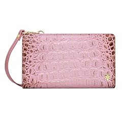 Croc Embossed Blush Gold