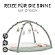 hauck Relax N Watch, Water Animals – Baby Spieldecke mit Spielbogen ab Geburt, Krabbeldecke mit Spieltieren, Spiegel, Rassel & Knister Spielzeug, Activity Decke für Babys zur Förderung der Sinne