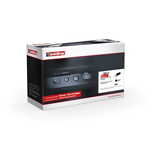 edding Toner EDD-5011 - Schwarz - Reichweite 25000 Seiten - Ersetzt Kyocera TK-3130