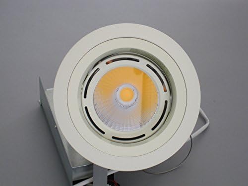 Amazon.co.jp: ユニティ LEDダウンライト 高照度&軽量 CDM100W相当 埋込穴125mm 色温度3000K 狭角 本体白 ...