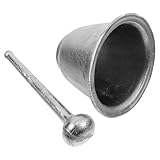 GOOHOCHY 擂り鉢 小型擂鉢と臼杵 家用すり鉢 すりこぎ ガーリック スパイス用粉砕器 薬局でも使用可能 耐久性のある属製で再利用可能