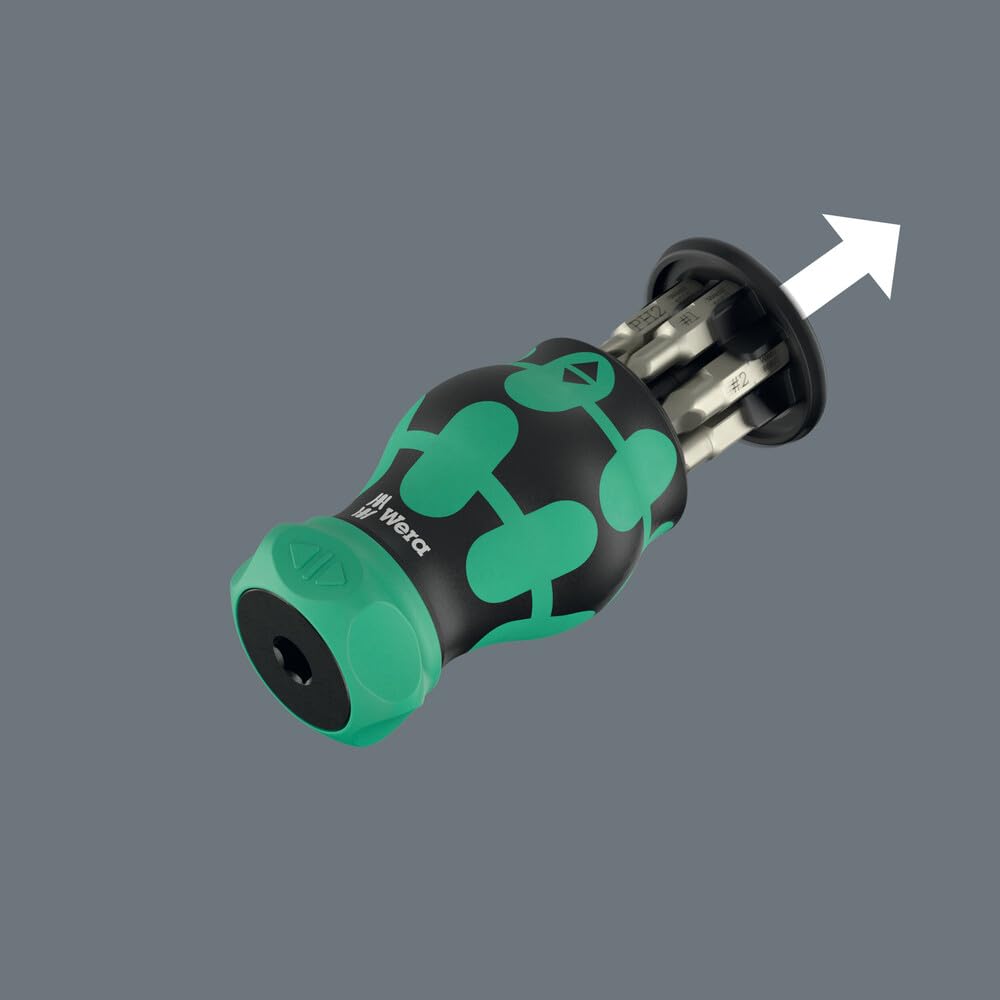 Wera Kraftform Kompakt Stubby Recámara RA 4, 6 piezas