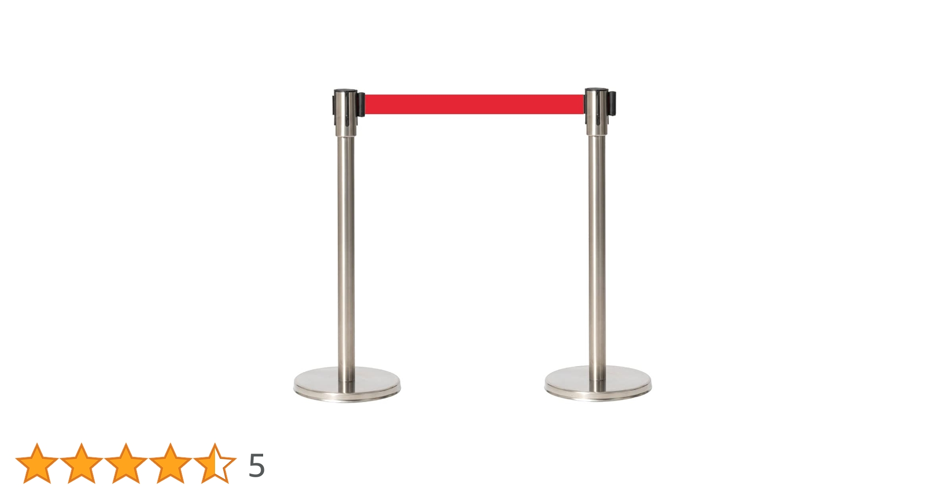 じょん【新品】ベルトパーティション 赤　20本セット 2m幅　整列 41rP92x8SYL.jpg_BO30,255,255,