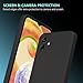 WOGROO for Samsung Galaxy A05 Case Black, Scratch Resistant with Soft Touch, Slim Thin Phone Cover for Samsung Galaxy A05