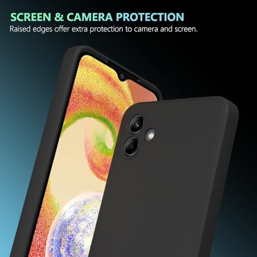 Image of for Samsung Galaxy A05 Case Black, Scratch Resistant with Soft Touch, Slim Thin Phone Cover for Samsung Galaxy A05