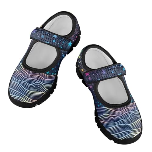 PinUp Angel Girls Cute Graphic Mary Jane Shoes Adjustable Straps Comfortable Funny Flat Walking School Shoes