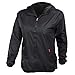 Produktbild ALPIDEX Damen Regenjacke, atmungsaktiv, leicht, wasserdicht, Winddichte Übergangsjacke mit Kapuze - Größe S M L - Schwarz, Größe M