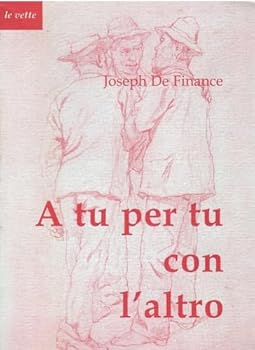 Paperback A Tu Per Tu Con l'Altro: Saggio Sull'alterita' [Italian] Book