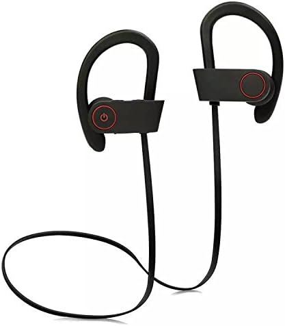 OZLON Wireless Sport Bluetooth Headphones, Bluetooth V4.1 in Ear Noise Cancelling Sweatproof Sport Headphones Headset Earphone with Mic Workout Earbuds(Black)