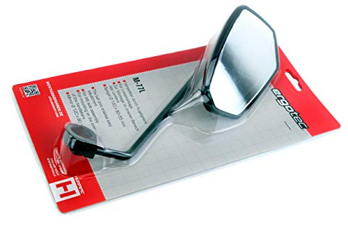 Ergotec M-77 L Specchietto Retrovisore Nero Taglia Unica - 7
