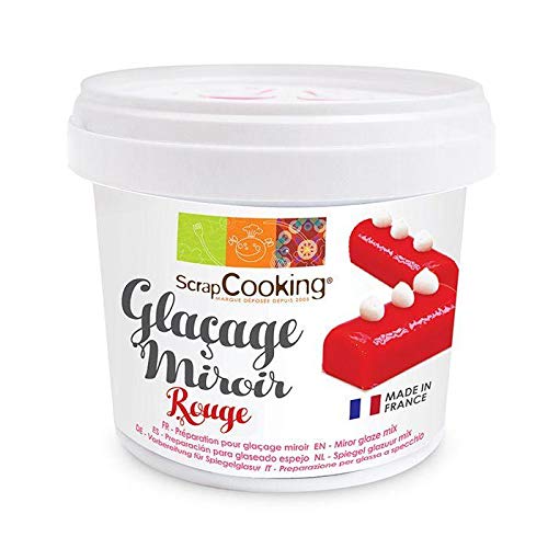  ScrapCooking Glaçage Miroir Rouge 220 g