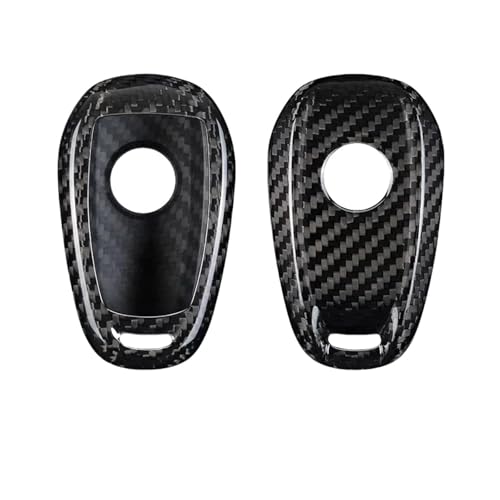 Carbon Fiber Car Remote Key Case Key Cover Compatible for
