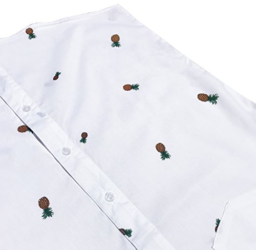 Image of Molokai Surf Button Down Slim Fit Hawaiian Short Sleeve Shirts