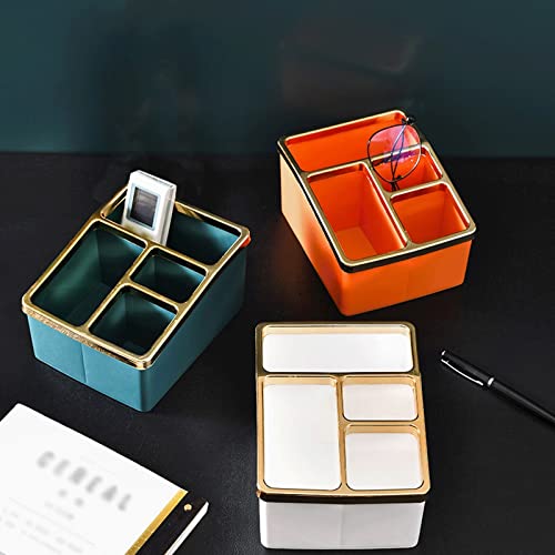 Support de télécommande boîte de rangement de bureau stable pour média et calculatrice - 5