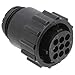 AVLIS-CO 788157-2 Circular Connector Plug 9 Position Housing Free Hanging (in-Line) Coupling Nut