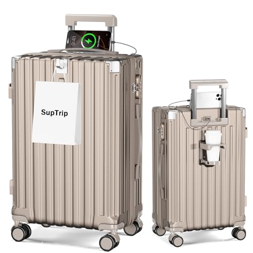 [SupTrip] スーツケース 機内持ち込み 多機能 キャリーケース 大型 超軽量...