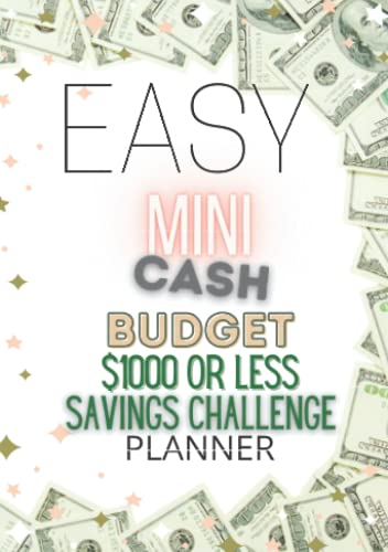 Easy Mini Cash Budget $1000 or Less Savings Challenge Planner image 2