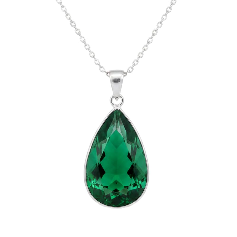 Pendentif en quartz vert naturel idéal pour illuminer vos tenues bohèmes et quotidiennes