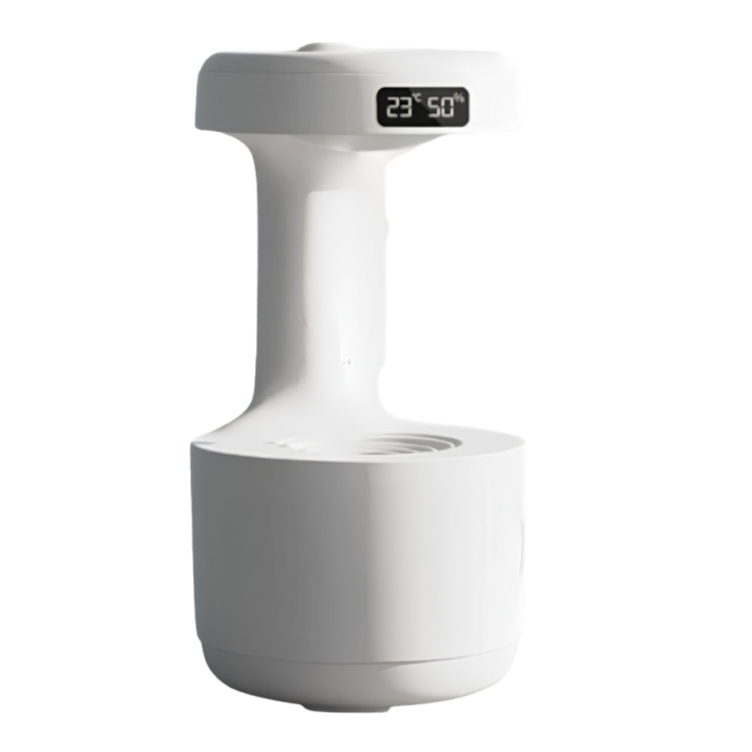 Drumstone (𝐁𝐞𝐬𝐭 𝐂𝐡𝐨𝐢𝐜𝐞) Anti-Gravity Humidifier 800ml with Levitating Water Drops | LCD Temperature & Humidity Display Humidifier for Bedroom,Office,Home,𝟏𝟓 𝐘𝐞𝐚𝐫𝐬 𝐖𝐚𝐫𝐫𝐚𝐧𝐭𝐲-image-11