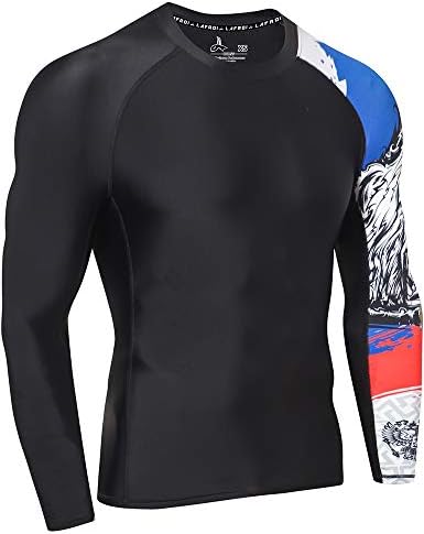 LAFROI Males's Lengthy Sleeve UPF 50+ Baselayer Skins Efficiency Match Compression Rash Guard-CLYYB 3 41rPBcNI oL. AC