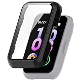 CZhkg Custodia Protettiva Compatibile con Keep B4 Lite Custodia, PC Pellicola Temperata Protettivo Watch Case, Copertura Resistente Shell Watch Shell Antigraffio per Keep B4 Lite Watch (nero)