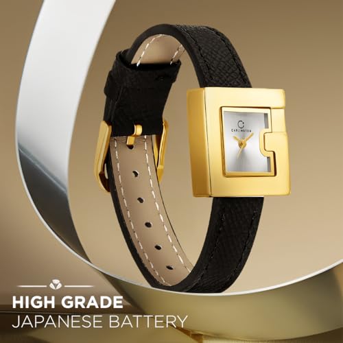 Image of Carlington Aura Analog Women Wrist Watches with Leather Strap | Premium Fashion Watches for Ladies | CT - 207