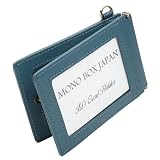 [モノボックス] パスケース 定期入れ ICカード2枚使用可能バタフライタイプ 5ポケット 首下げOK pc-mono1 Deep green ディープグリーン