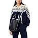Lacoste Women's Anna Vertical Reversible Tote, Tradewinds Abimes, One Size