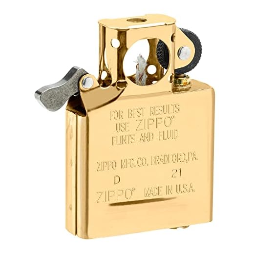Zippo Gold Flashed Pipe Insert