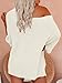 Mafulus Women's 2 Piece Outfits Sweater Sets Off Shoulder Knit Top Shorts Matching Suits Cute Pajama Lounge Set