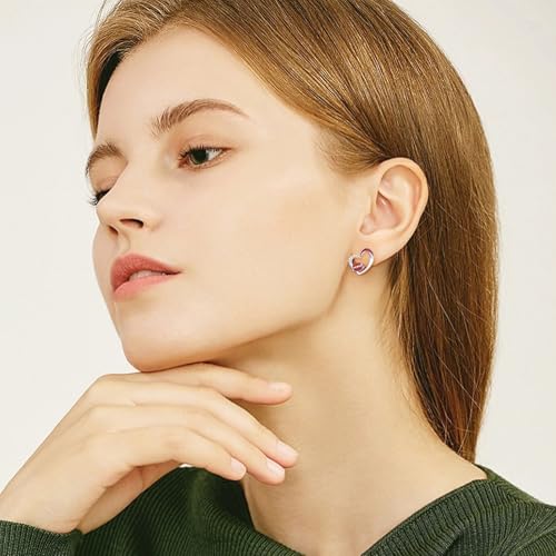 Volleyball/Basketball/Baseball/Soccer Earrings for Mom Women 925 Sterling Silver Sport Stud Earrings for Women Ball Jewelry Gifts for Sport Lover Player4