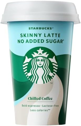 Starbucks Skinny Latte Iced Coffee, 220ml