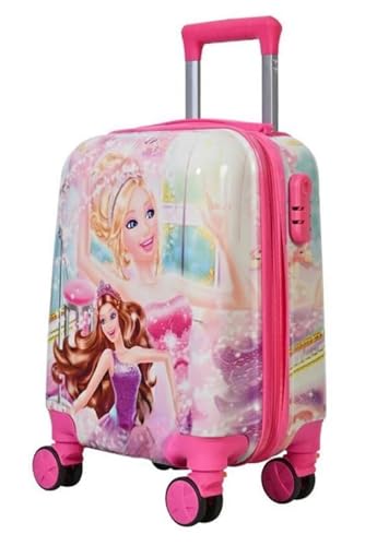 Image of ADSON PC Kids Trolley 360 Rotating Luggage 360 Wheels Non-Breakable Exclusive Edition 20 Inch Kids Hardsided Suitcase with 4 Wheels, 360 Wheel Travel Trolley Bag