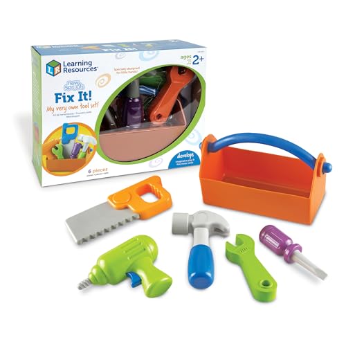 Learning Resources New Sprouts Werkzeugkoffer für Kleinkinder, 6 Stück