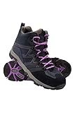 Mountain Warehouse Oscar Kids Hiking Boots - for Girls & Boys Dark Purple Kids Shoe Size 4 US