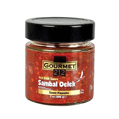 Gourmet212 Sambal Oelek Hot Chili Sauce