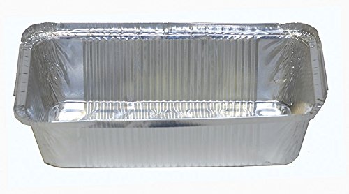 100 Aluschalen mit Deckel • R14L • eckig • 940ml • Alu-Schale • ungeteilt • Alu-Menüschale • Lunchbox • Asietten • Alubehälter • Aluminiumschalen • Tropfschale • Lasagneform • Auflaufform Cover