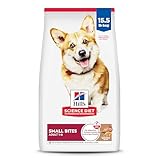 Hill's Science Diet Adult 1-6, Adult 1-6 Premium Nutrition, Small Kibble, Dry Dog Food, Lamb & Brown Rice, 15.5 lb Bag
