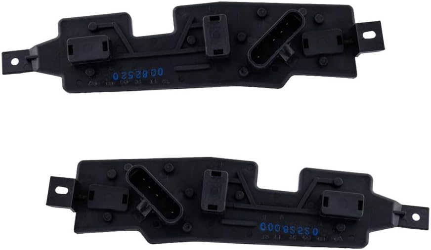 For Chevy Tahoe 1995 96 97 98 99 2000 Tail Light Connector Plate Driver and Passenger Side | Pair | Replacement For 16511565-PFM, 16511566-PFM