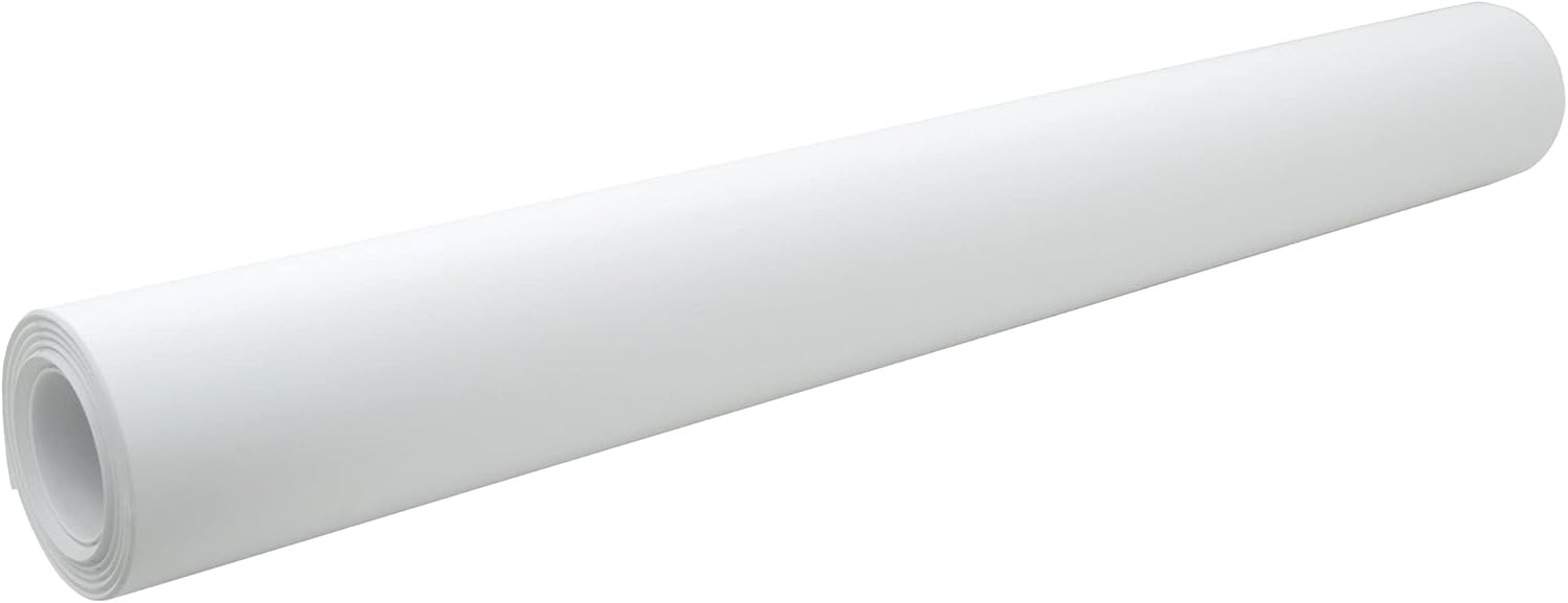 White 18" x 50' Art Easel Paper Rolls, Pack of 3