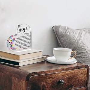 GiGi Gifts for Grandma Birthday Christmas Gifts for Grandma Grandmother NaNa MiMi Best Ever GiGi Definition Decorative Signs Plaques