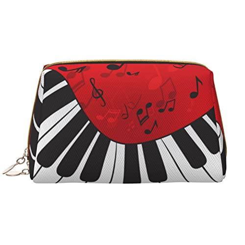 Trousse de maquillage en cuir blanc de qualité supérieure style élégant