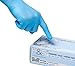 Price comparison product image Nitrile Gloves by H&S (8 M Medium, Blue), Box of 100, Powder Free, Latex Free, eudermic, Hospital Quality Medical Grade Disposable Examination Gloves, nonsterile ambidextrous, Commercial use
