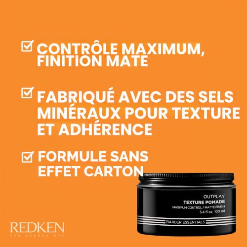Outplay Texture Pomade Redken Soins capillaires - vue 3