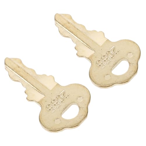 SOLUSTRE 2 Pcs Toilet Paper Box Key Bathroom Toilet Paper Key Paper Towel Stand Key Replacement Tissue Dispenser Key Paper Towel Key Towel Rack Tissue Paper Towel Dispenser Key Golden Iron