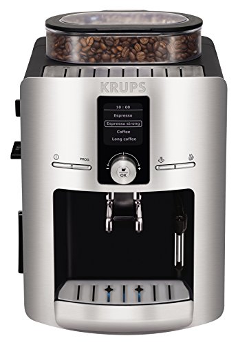 Krups EA825511 Cafetera Espresso Espresseria Automática, Digital y  Programable, Color Rojo - Mejores artículos y Ofertas