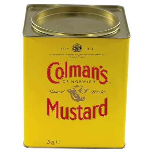 Colman's Double Superfine Mustard Powder, 4 Pound 6 Ounce Tin image 3