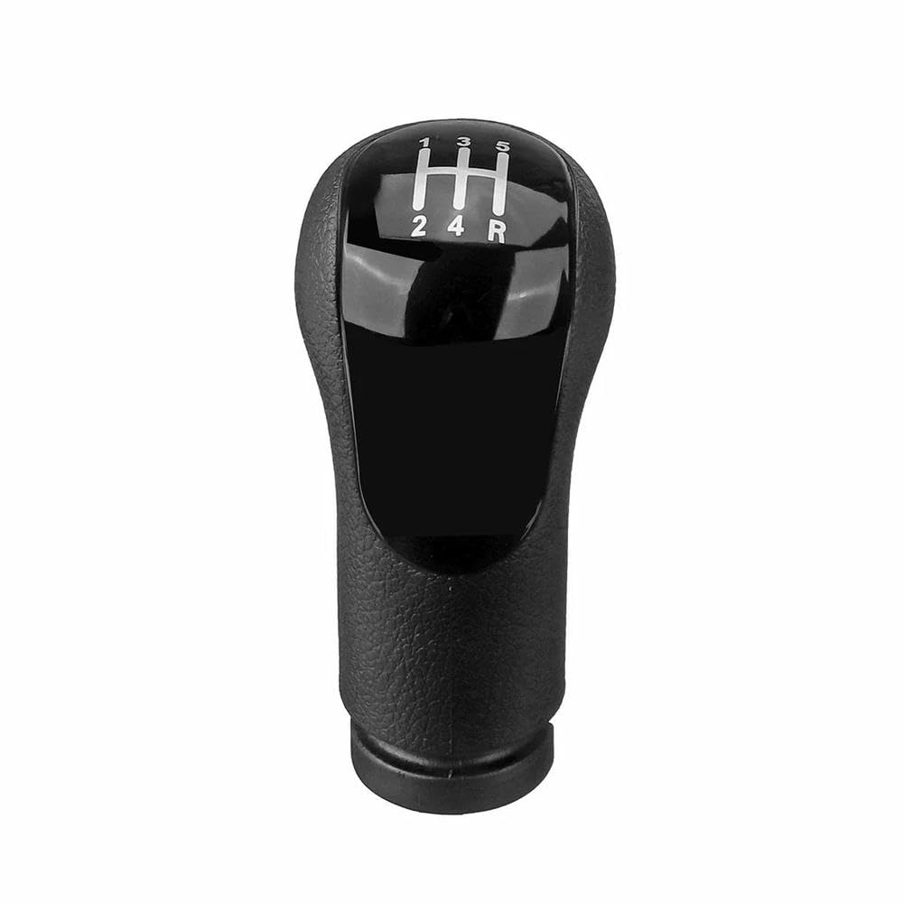 POANBCGY Shift Ball Joint Car Gear Shift Knob for Ford for Fiesta Fusion Transit Connect 2002-2020 Gearshifter Gearshift Shifter Lever Stick Head(5 Speed Black)